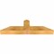 Ekena Millwork Portland Rough Sawn Timber Gable Bracket, Western Red Cedar, 36"W x 10"H x 4"D x 4"F, 7/12 Pitch GBW036X10X0404POR00RWR - alternate 2